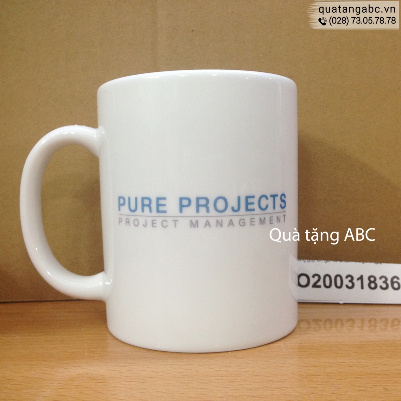INLOGO in ly sứ cho Công Ty Tnhh Pure Projects Việt Nam