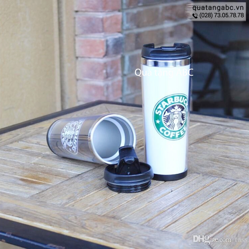 INLOGO in ly sứ cho Công ty Cà phê Starbucks